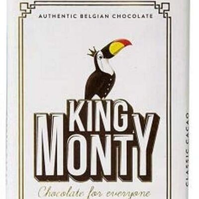 King Monty Barra de Cacao Clásica 12x 90g