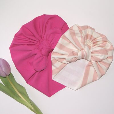 Adult turban with Bow_