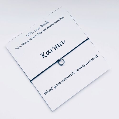 Karma Wish String Bracelet