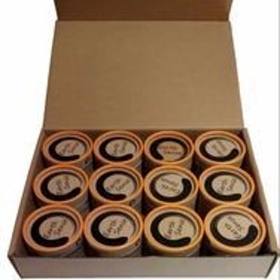 Organic Warming Massage Balm - Full Case - 12 pieces BUNDLE - 100% paper packaging