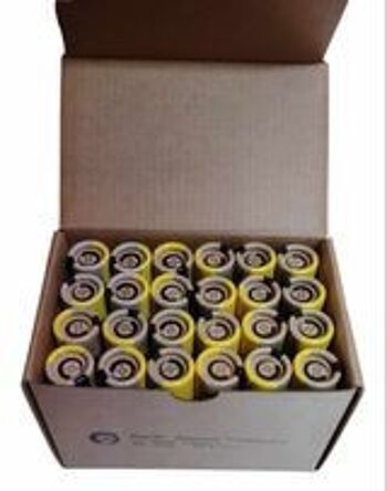 Baume à lèvres vanille biologique - Étui complet - BUNDLE de 24 pièces - Emballage 100% papier 1