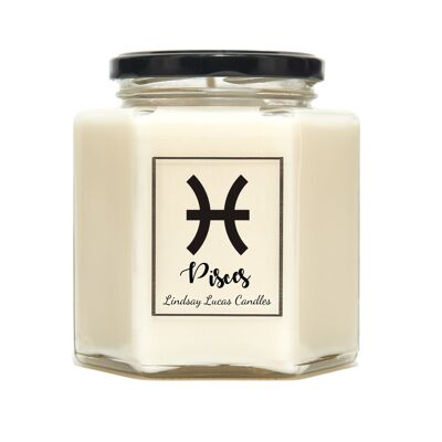 Pisces Horoscope Candle - Large