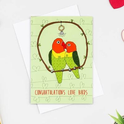 Congratulations love birds