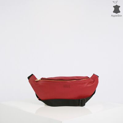 nuuwaï - Vegan Hip Bag - MIKA red berry