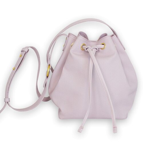 nuuwaï - Vegan Bucket Bag - KARI mauve stardust