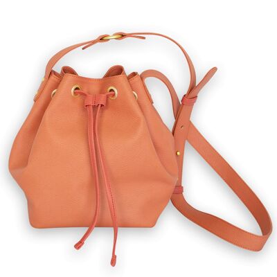 nuuwaï - Vegan Bucket Bag - KARI crushed apricot