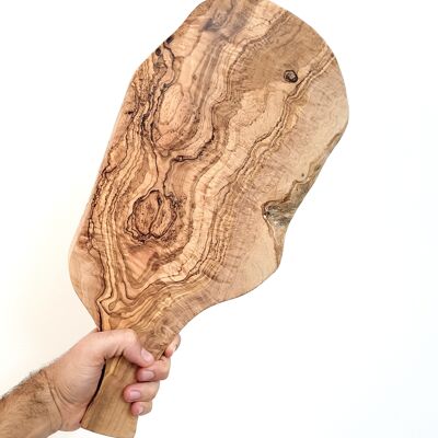 Tavola rustica in legno d'ulivo - 40 cm