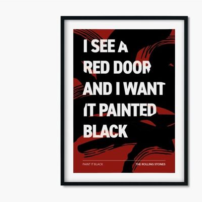 Paint It Black - The Rolling Stones , CHAPTERDESIGNS-567