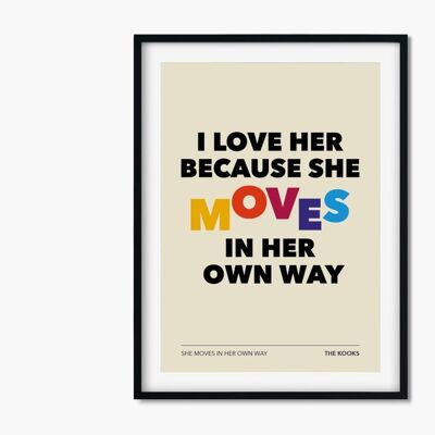 She Moves in Her Own Way - The Kooks , CHAPTERDESIGNS-590