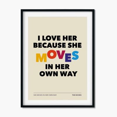 She Moves in Her Own Way - The Kooks , CHAPTERDESIGNS-591