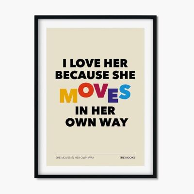 She Moves in Her Own Way - The Kooks , CHAPTERDESIGNS-596