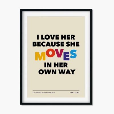 She Moves in Her Own Way - The Kooks , CHAPTERDESIGNS-606