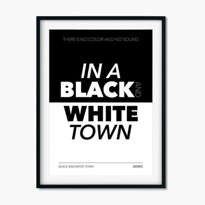 Black and White Town - Doves , CHAPTERDESIGNS-865