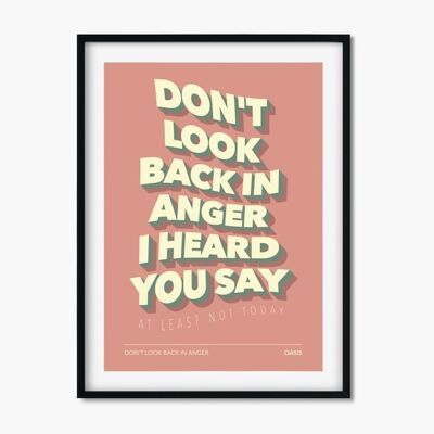 Don't Look Back in Anger - Oasis , CHAPTERDESIGNS-874