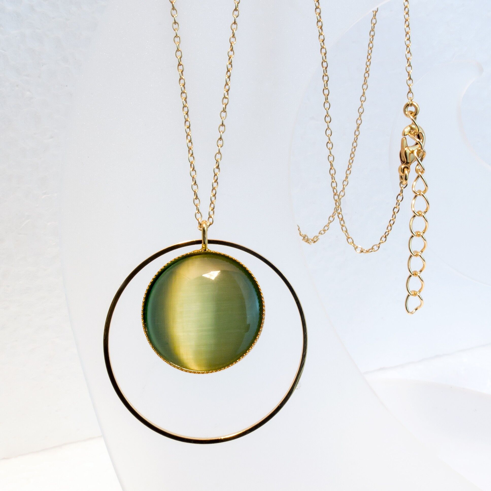 Halskette, vergoldet, mint (K373.10)