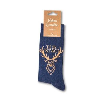 Chaussettes unisexes The Stag 1