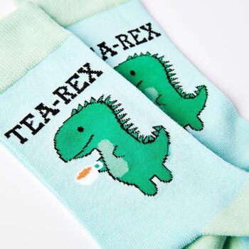 Chaussettes unisexes Tea-Rex 2
