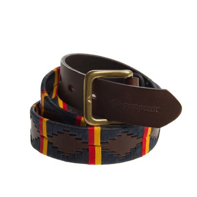 Royal electrical & mechanical engineers leather polo belt