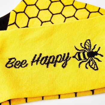 Chaussettes unisexes Bee Happy 2