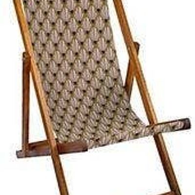 Deco Fan Boudoir Deckchair