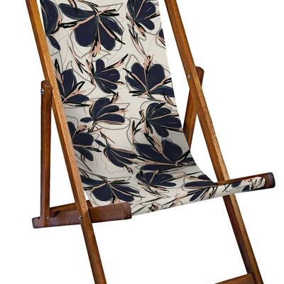 Sketchy Floral Deckchair