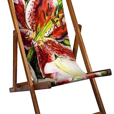 Blooming Flowers Deckchair