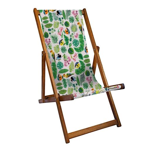 Tropical Birds Deckchair