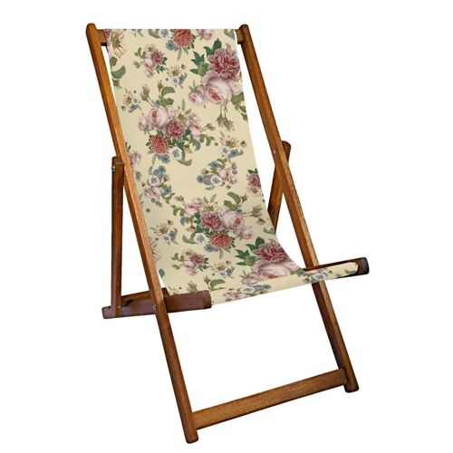 Vintage Summer Posy Deckchair