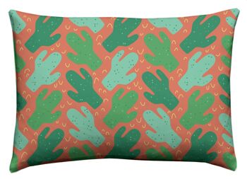 Coussin d'extérieur Funky Cactus Bleu 3