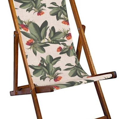 Tropical Leaves Deckchair