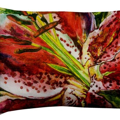 Blooming Flowers Outdoor Cushion