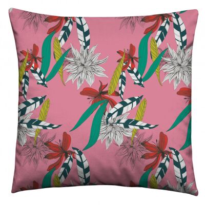 Pink Feathers Cushion