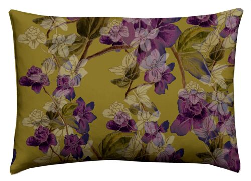 Amberley Floral Outdoor Cushion Purple