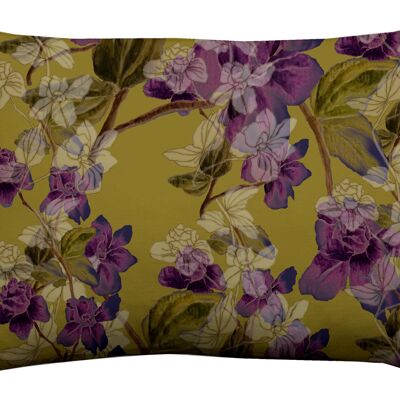 Amberley Floral Outdoor Cushion Purple