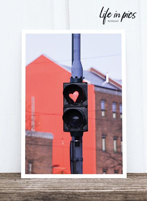 Life in Pic's Foto-Postkarte: Traffic lights