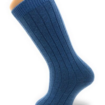 RIBBED COTTON HIGH SOCKS FRANCE from 3 to 8 YEARS