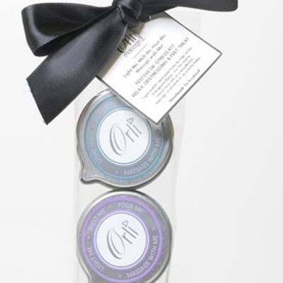 Destressing Trio Massage Candle Gift Pack