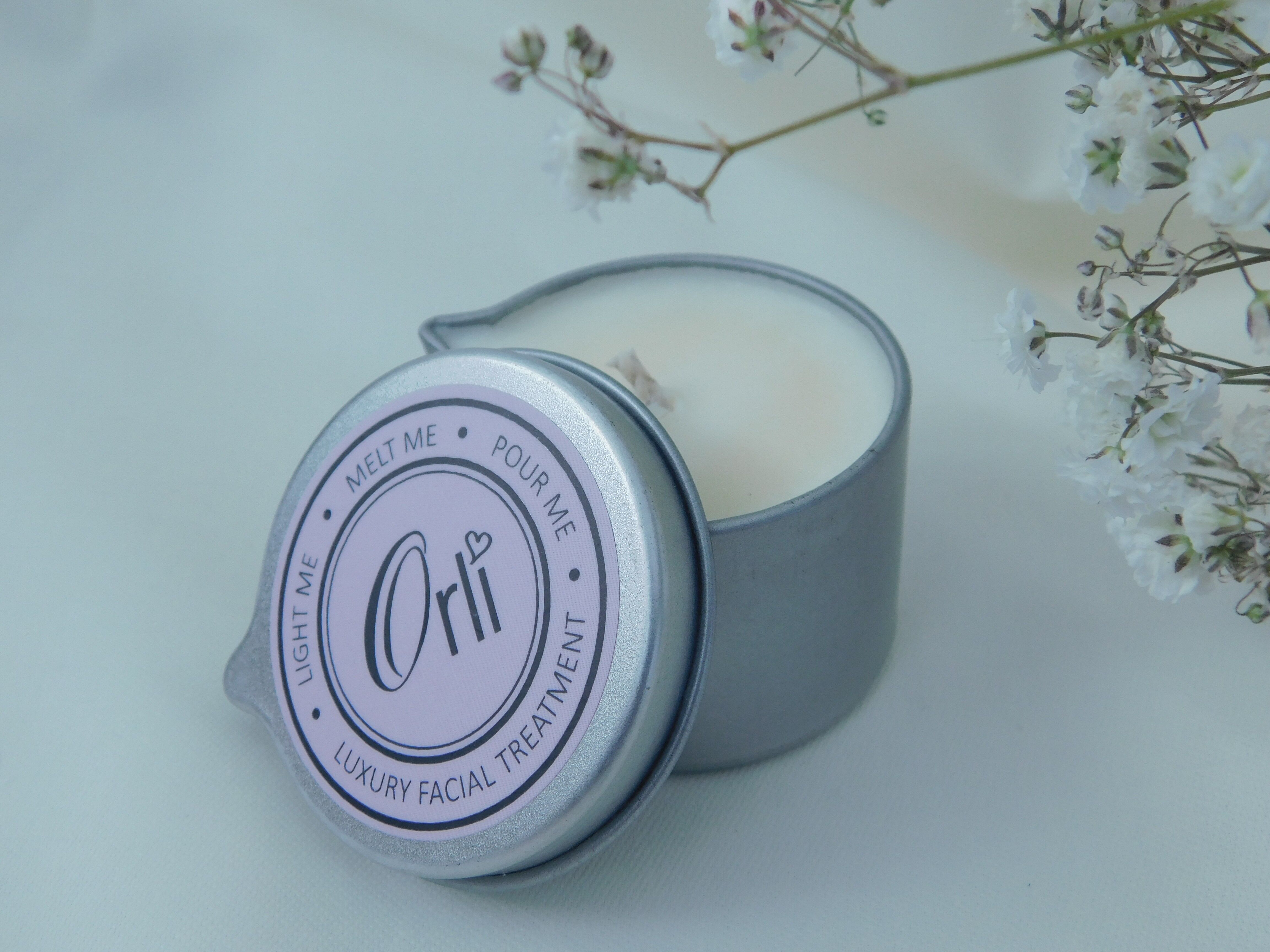 Rose & Neroli Facial Treatment Candle – 35g