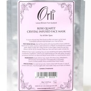 Masque Visage Infusé Cristal de Quartz Rose (2 soins) – 30g