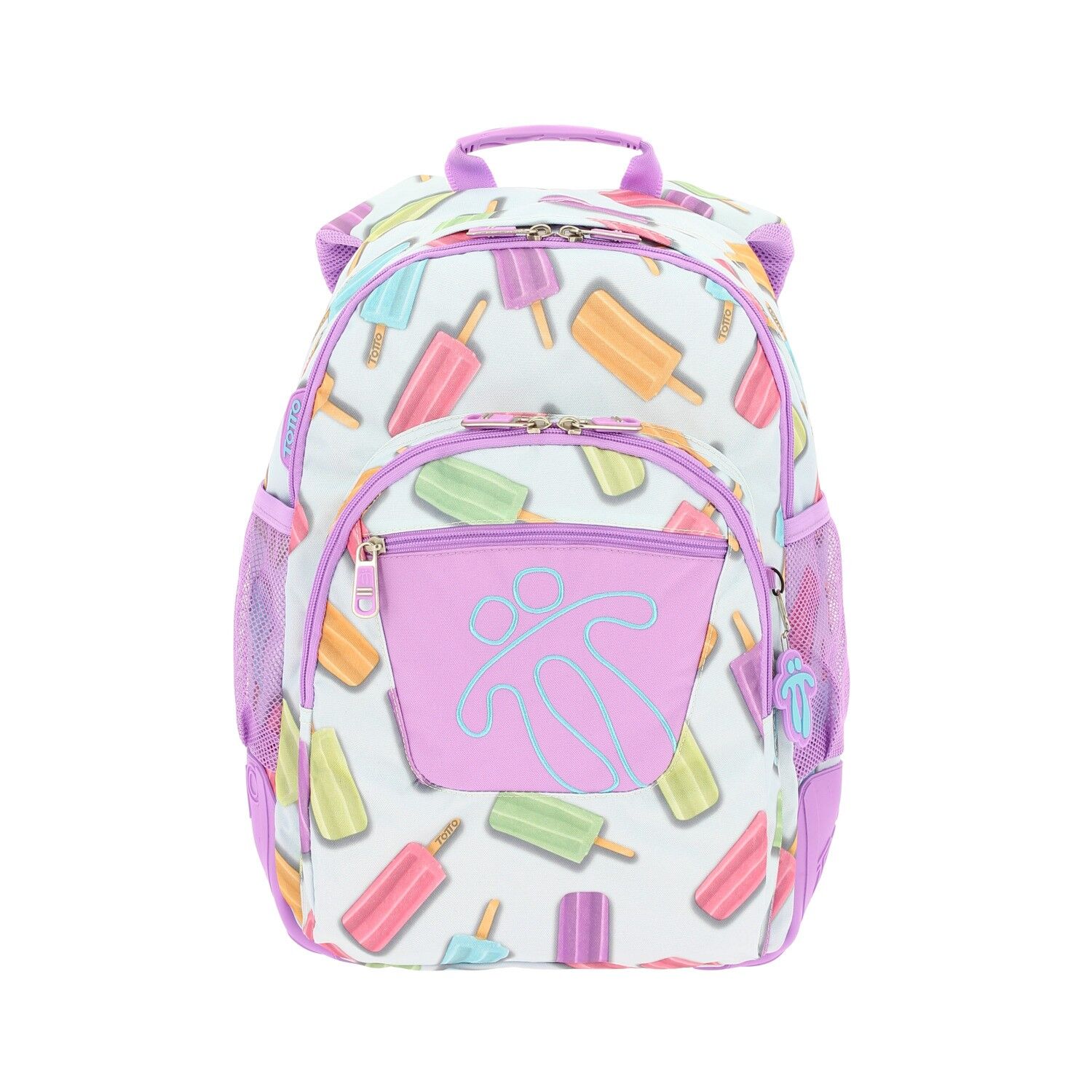 Buy wholesale School Backpack Crayoles Blanco 4