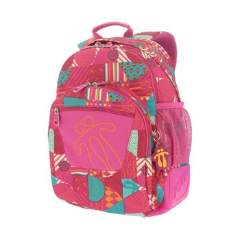 Sac à dos scolaire - Crayoles Rosa_10 3