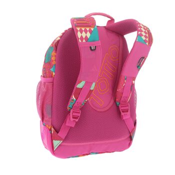 Sac à dos scolaire - Crayoles Rosa_10 4