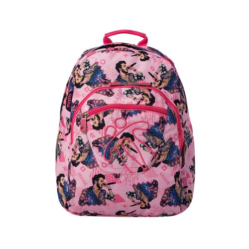 Mochila juvenil Colección Yatra - Dembow Rosa_1