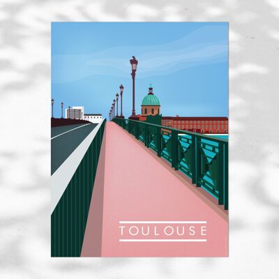 Poster Toulouse - Occitanie