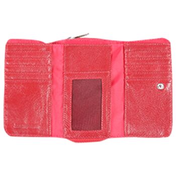 Portefeuille femme en cuir - Angara Rojo_1 5