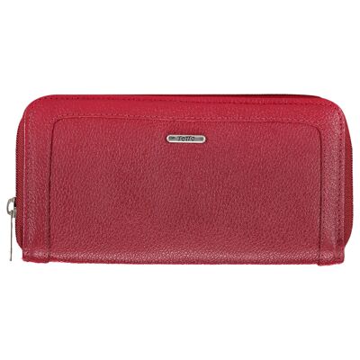 Cartera cuero mujer - Suryn Rojo_1