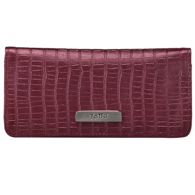 Cartera cuero mujer - Vitim Rojo_1