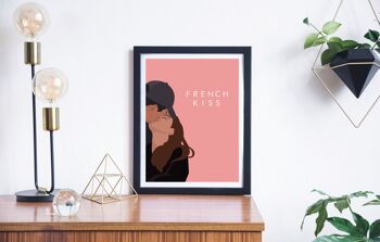 Affiche French Kiss Rose 3