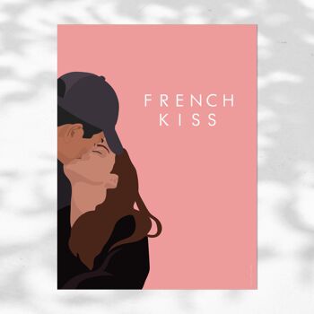 Affiche French Kiss Rose 4