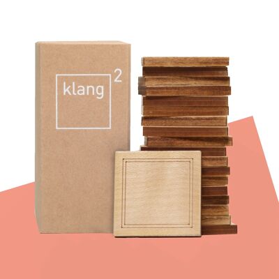 Klang² la consola de juegos acústica - arce